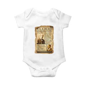 Vintage Newspaper W E B Du Bois Baby Onesie African American Scholar TS12 White Print Your Wear