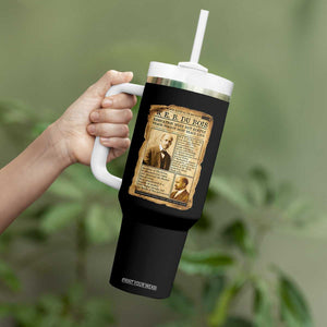 Vintage Newspaper W E B Du Bois Tumbler With Handle African American Scholar TS12 Print Your Wear