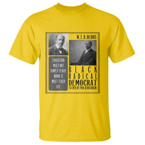 W E B Du Bois T Shirt Pan Africanism Intellectual Leader TS12 Daisy Print Your Wear