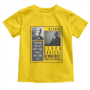 W E B Du Bois Toddler T Shirt Pan Africanism Intellectual Leader TS12 Daisy Print Your Wear