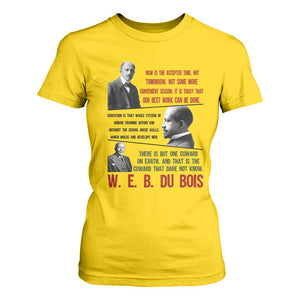 W E B Du Bois Education And Human Development Quote T Shirt For Women TS12 Daisy Print Your Wear