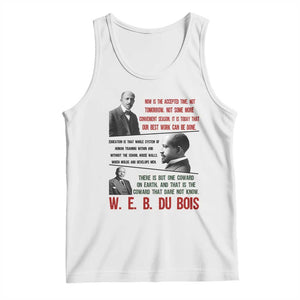 W E B Du Bois Education And Human Development Quote Tank Top TS12 White Print Your Wear