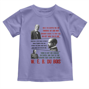 W E B Du Bois Education And Human Development Quote Toddler T Shirt TS12 Violet Print Your Wear