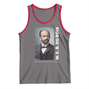 W E B Du Bois Tank Top Black Thought Leader And Intellectual Legacy TS12 Deep Heather Red Print Your Wear