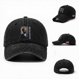 Educate Like W E B Washed Cotton Baseball Cap African American Heritage TS12 Washed Cap Universal Fit Black Print Your Wear