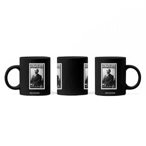 Vintage Stamp W E B Du Bois Coffee Mug Black Thought Leader TS12 Print Your Wear