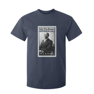 Vintage Stamp W E B Du Bois T Shirt For Kid Black Thought Leader TS12 Navy Print Your Wear