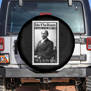 Vintage Stamp W E B Du Bois Spare Tire Cover Black Thought Leader TS12 No hole Black Print Your Wear