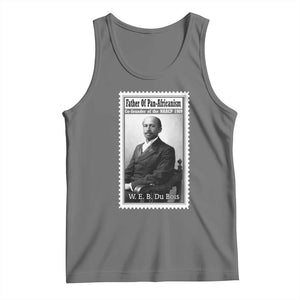 Vintage Stamp W E B Du Bois Tank Top Black Thought Leader TS12 Black Heather Print Your Wear
