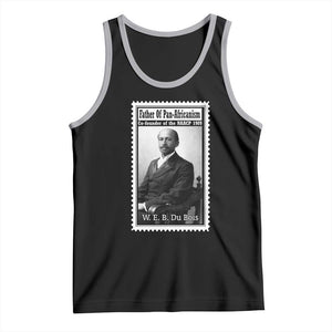 Vintage Stamp W E B Du Bois Tank Top Black Thought Leader TS12 Black Athletic Heather Print Your Wear