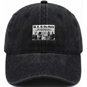W E B Du Bois Quote Washed Cotton Baseball Cap There Is But One Coward On Earth TS12 Print Your Wear