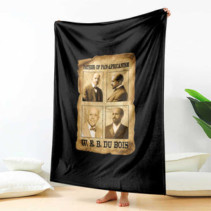 W E B Du Bois Throw Blanket African American History Gift TS12 Print Your Wear