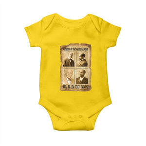 W E B Du Bois Baby Onesie African American History Gift TS12 Daisy Print Your Wear