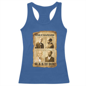 W E B Du Bois Racerback Tank Top African American History Gift TS12 Royal Blue Print Your Wear