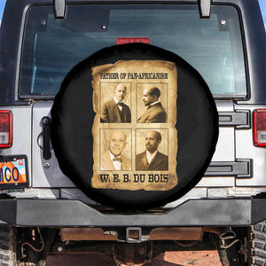 W E B Du Bois Spare Tire Cover African American History Gift TS12 No hole Black Print Your Wear