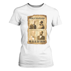 W E B Du Bois T Shirt For Women African American History Gift TS12 White Print Your Wear