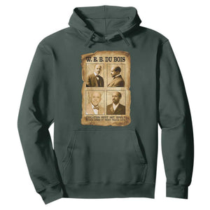 Education Must Teach Life W E B Du Bois Quote Hoodie TS12 Dark Forest Green Print Your Wear