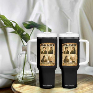 One Person Can Change The World Quote Tumbler With Handle Rosa Parks Legacy TS12 Print Your Wear