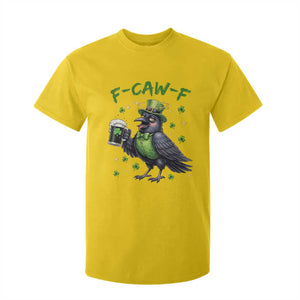 F Caw F Raven Lover T Shirt For Kid Funny St Patricks Day Gift TS12 Daisy Print Your Wear