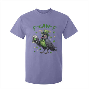 F Caw F Raven Lover T Shirt For Kid Funny St Patricks Day Gift TS12 Violet Print Your Wear