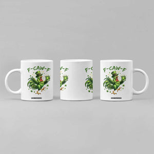F Caw F Drunk Irish Chicken Coffee Mug Funny St Patricks Day Gift TS12 Print Your Wear