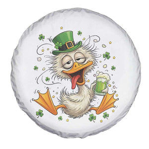 Funny Drunk Irish Duck Spare Tire Cover St Patricks Day Gift TS12 Print Your Wear