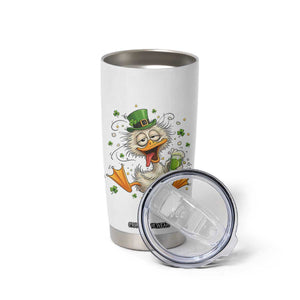 Funny Drunk Irish Duck Tumbler Cup St Patricks Day Gift TS12 Print Your Wear