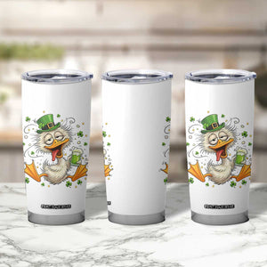 Funny Drunk Irish Duck Tumbler Cup St Patricks Day Gift TS12 Print Your Wear
