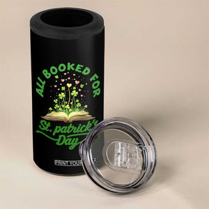 All Booked For St Patricks Day 4 in 1 Can Cooler Tumbler Irish Reader Gift TS12 Print Your Wear
