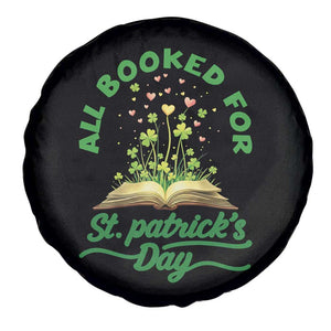 All Booked For St Patricks Day Spare Tire Cover Irish Reader Gift TS12 Print Your Wear