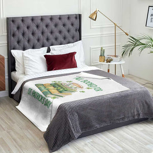 All Booked For St Patricks Day Throw Blanket Gift For Book Lovers TS12 Print Your Wear