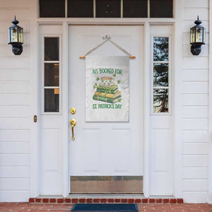 All Booked For St Patricks Day Garden Flag Gift For Book Lovers TS12 Print Your Wear