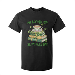 All Booked For St Patricks Day T Shirt For Kid Gift For Book Lovers TS12 Black Print Your Wear