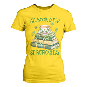 All Booked For St Patricks Day T Shirt For Women Gift For Book Lovers TS12 Daisy Print Your Wear