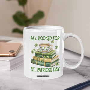All Booked For St Patricks Day Coffee Mug Gift For Book Lovers TS12 Print Your Wear