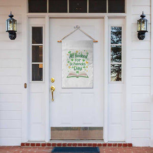 All Booked For St Patricks Day Garden Flag Irish Bookworm Gift TS12 Print Your Wear