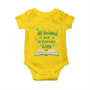 All Booked For St Patricks Day Baby Onesie Irish Bookworm Gift TS12 Daisy Print Your Wear