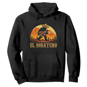 Funny El Squatcho Cinco De Mayo Fiesta Gift Hoodie TS12 Black Print Your Wear