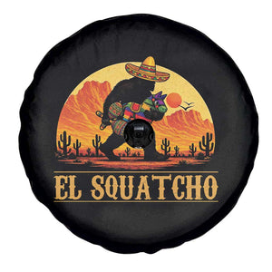 Funny El Squatcho Cinco De Mayo Fiesta Gift Spare Tire Cover TS12 Print Your Wear
