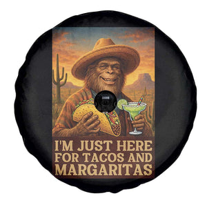 Funny El Squatcho Cinco De Mayo Spare Tire Cover Just Here For Tacos And Margaritas TS12 Print Your Wear