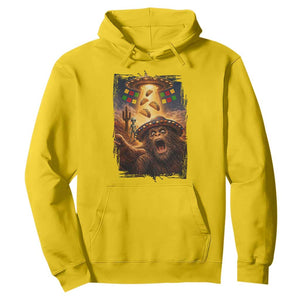 Funny Bigfoot Alien Selfie Hoodie Cinco De Mayo Party Gift TS12 Daisy Print Your Wear
