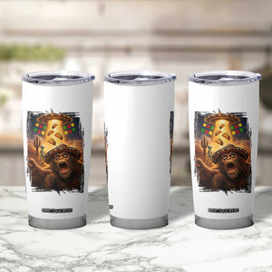Funny Bigfoot Alien Selfie Tumbler Cup Cinco De Mayo Party Gift TS12 Print Your Wear