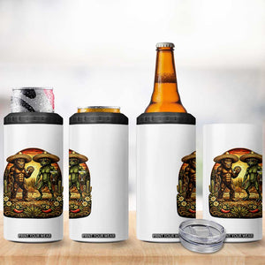 Funny Bigfoot Chupacabra Cinco De Mayo 4 in 1 Can Cooler Tumbler Cryptid Lover Gift TS12 Print Your Wear