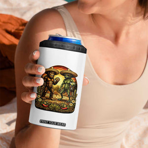 Funny Bigfoot Chupacabra Cinco De Mayo 4 in 1 Can Cooler Tumbler Cryptid Lover Gift TS12 Print Your Wear