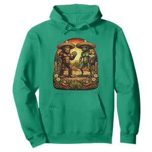 Funny Bigfoot Chupacabra Cinco De Mayo Hoodie Cryptid Lover Gift TS12 Irish Green Print Your Wear