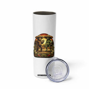 Funny Bigfoot Chupacabra Cinco De Mayo Skinny Tumbler Cryptid Lover Gift TS12 Print Your Wear