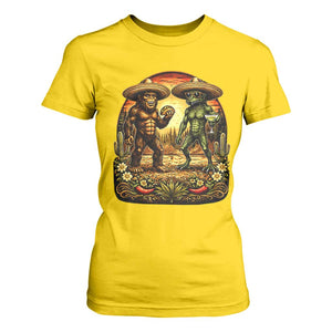 Funny Bigfoot Chupacabra Cinco De Mayo T Shirt For Women Cryptid Lover Gift TS12 Daisy Print Your Wear