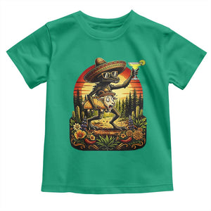 Funny Chupacabra Goat Taco Lover Toddler T Shirt Cinco De Mayo Party Gift TS12 Irish Green Print Your Wear