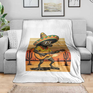 Funny Cinco De Mayo Chupacabra Throw Blanket Guitar Fiesta Gift TS12 Print Your Wear