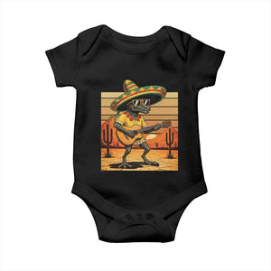 Funny Cinco De Mayo Chupacabra Baby Onesie Guitar Fiesta Gift TS12 Black Print Your Wear